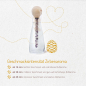 Preview: ZirbenFamilie-ZirbenKugel-EdelsteinStab Set inkl. Design Wasserkaraffe "Blume des Lebens"