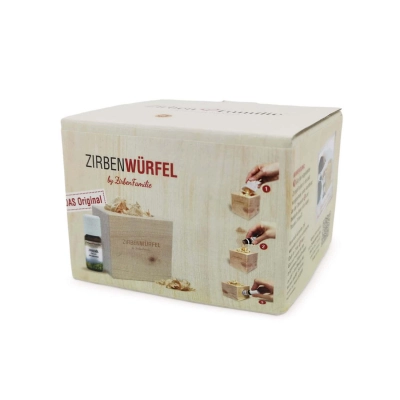 Symbolbild: angegebener Preis bezieht sich auf ein ZirbenWürfel Set