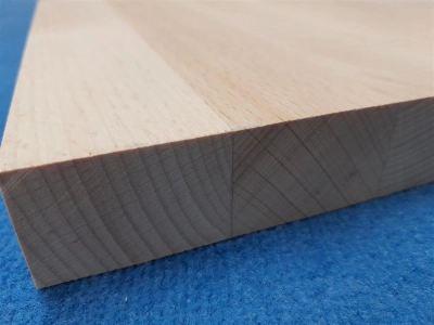 Buche Leimholz - ca. 32 x 30 x 2,6 cm (LxBxD)