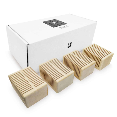 Ersatz - 4er Set Zirben-Lamellen für ZirbenLüfter® Cube II