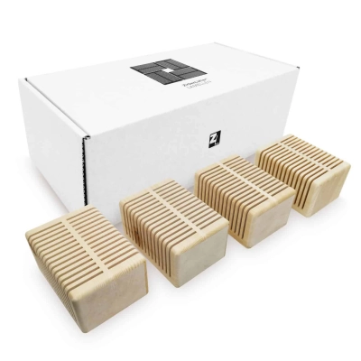 Ersatz - 4er Set Zirben-Lamellen für ZirbenLüfter® Cube II