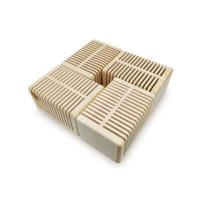 Ersatz - 4er Set Zirben-Lamellen für ZirbenLüfter® Cube II