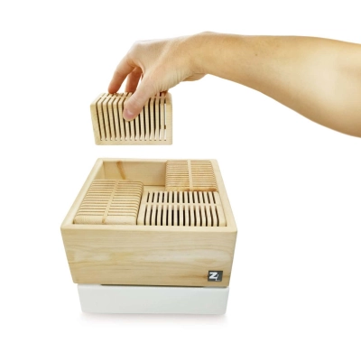 ZirbenLüfter® CUBE II, Luftreiniger für Räume bis 40m²