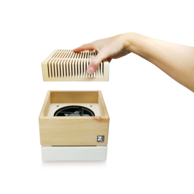 ZirbenLüfter® CUBE mini II, Luftreiniger für Räume bis 20m²