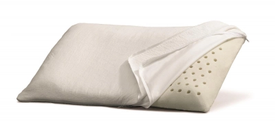 PHYSIOPILLO MED - extrem flaches anatomisches Bauchschläfer-Formkissen mit integrierter Kopfmulde - 40 x 80 cm