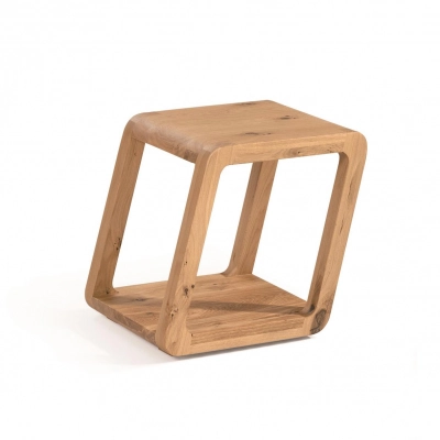 Nachtkonsole "MOLA" aus Kernbuche mit natur geölter Oberfläche (Ausstellungsware)