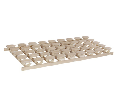 Relax 2000 - 90 x 200cm, starres Buchen-Tellersystem (Ausstellungsware)