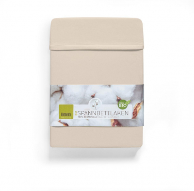 BIO - Spannbettlaken - aus 100% Baumwolle (kbA)