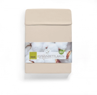 BIO - Spannbettlaken - aus 100% Baumwolle (kbA)