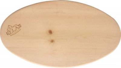 ZirbenSchneidebrett Beispiel: auf die Maserung, Äste und kleine Ausreißer in der Fräsung haben wir keinen Einfluss...