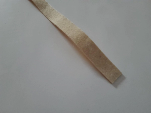 Filzstreifen, einseitig selbstklebend ca. 1000 x 20 x 2 mm
