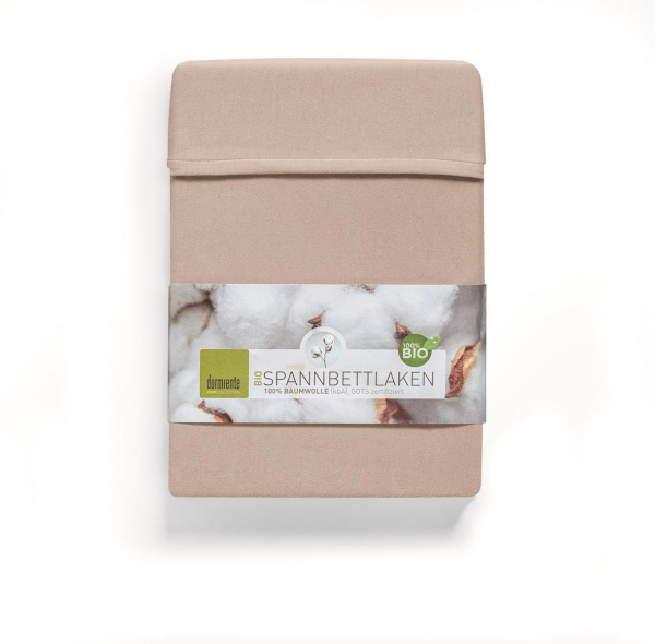 BIO - Spannbettlaken - aus 100% Baumwolle (kbA)