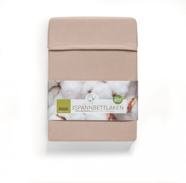 BIO - Spannbettlaken - aus 100% Baumwolle (kbA)