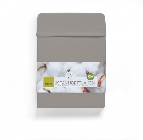 BIO - Spannbettlaken - aus 100% Baumwolle (kbA)