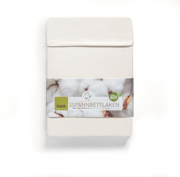 BIO - Spannbettlaken - aus 100% Baumwolle (kbA)