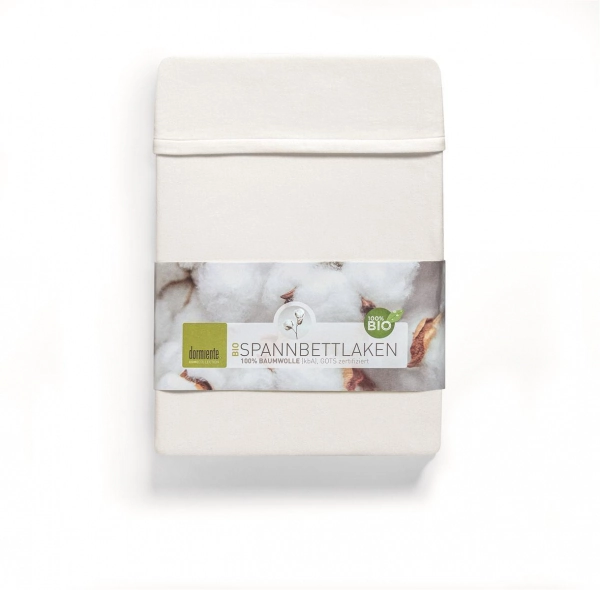 BIO - Spannbettlaken - aus 100% Baumwolle (kbA)