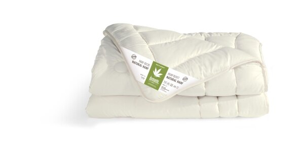 Hanf - Sommerdecke - NATURAL HANF - SEASON, aus reinen Pflanzenfasern