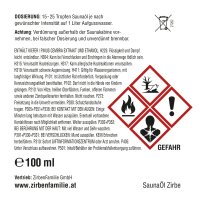 ZirbenFamilie-SaunaÖl "Zirbe"  100ml