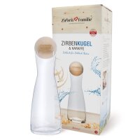 ZirbenFamilie-ZirbenKugel Set mit Wasserkaraffe...