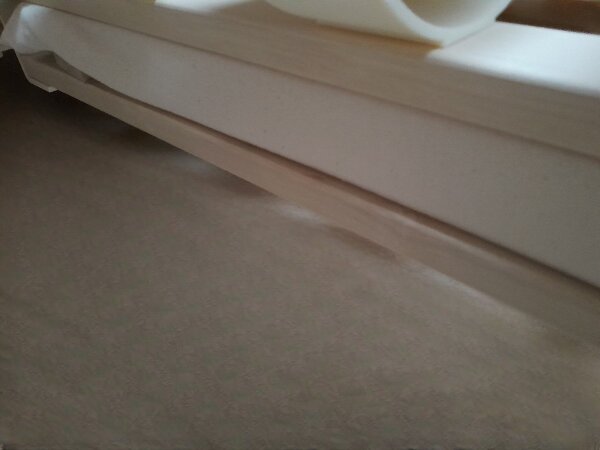 Relax 2000 - Elastikkörper 126 x 5 x 5 cm mit Hülle für Schulterabsenkung von 140cm Breite bei starrer Ausführung