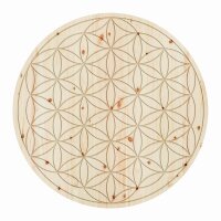 50cm "ZirbenBlume des Lebens"  Wandbild