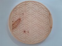 50cm "ZirbenBlume des Lebens"  Wandbild