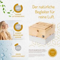 ZirbenLüfter® CUBE II mini, Luftreiniger für Räume bis 20m²