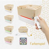ZirbenLüfter® CUBE II, Luftreiniger für Räume bis 40m²