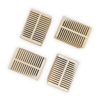 Ersatz - 4er Set Zirben-Lamellen für ZirbenLüfter® Cube II