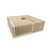 Ersatz - 4er Set Zirben-Lamellen für ZirbenLüfter® Cube II